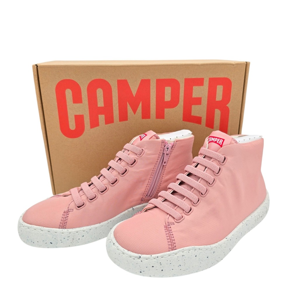 Camper Peu Touring Pink High Top Sneakers K400374-014 Womens 7 EU 37 New
